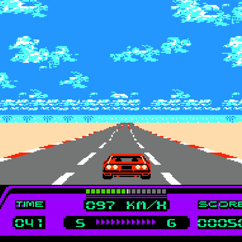 Rad Racer Map Rad Racer (Highway Star) на денди: играть онлайн или скачать .nes